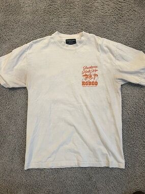 Diamond Cross Cream Short-Sleeve Rodeo Graphic Tee